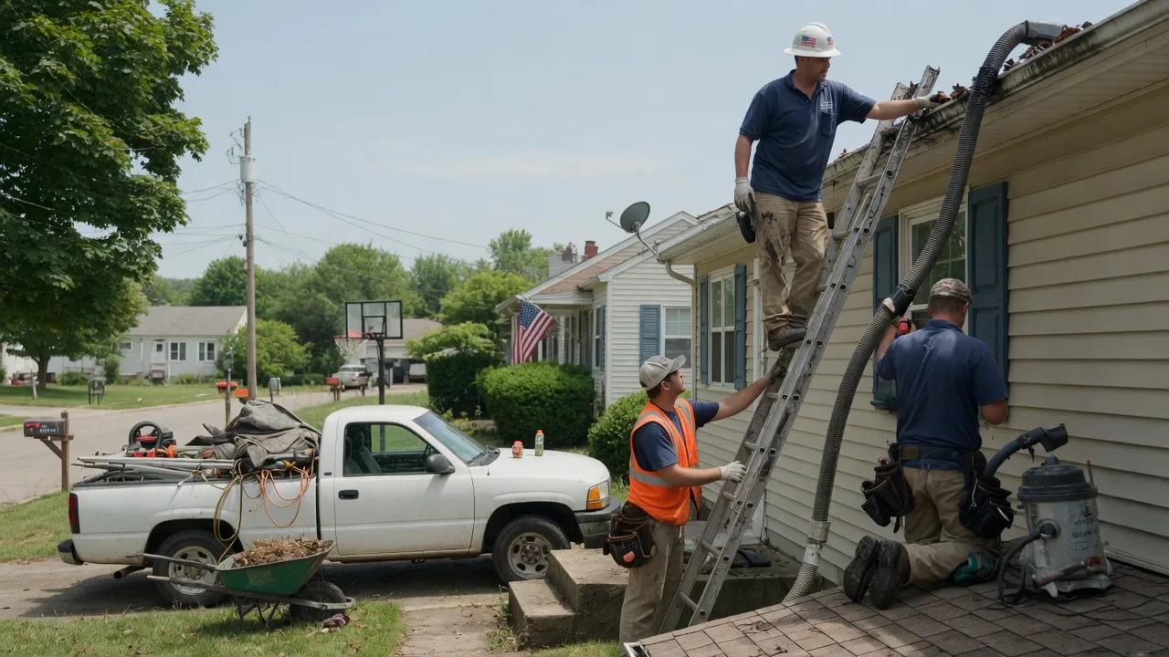 Gutter Installation in Lucernemines, PA near me